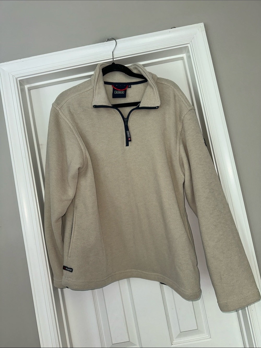 Aigle fleece 1/4 zip pullover